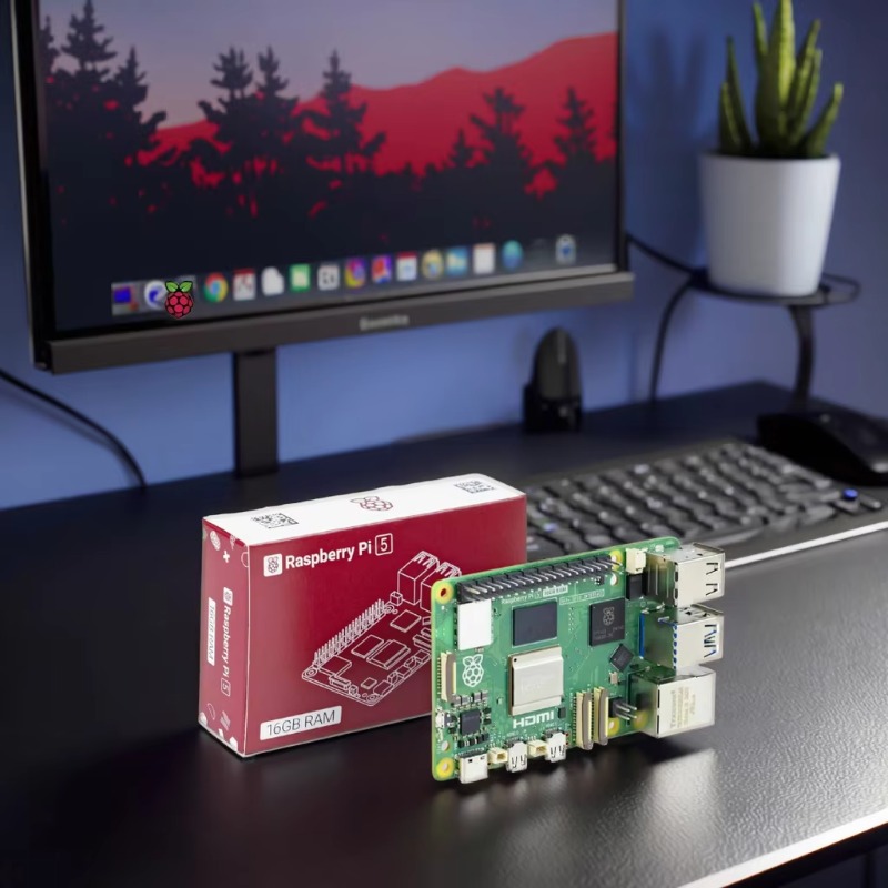 Raspberry Pi 5 8Gb - สินค้าขายส่ง ของแท้ ชุดบอร์ดพัฒนา 5 รุ่น B