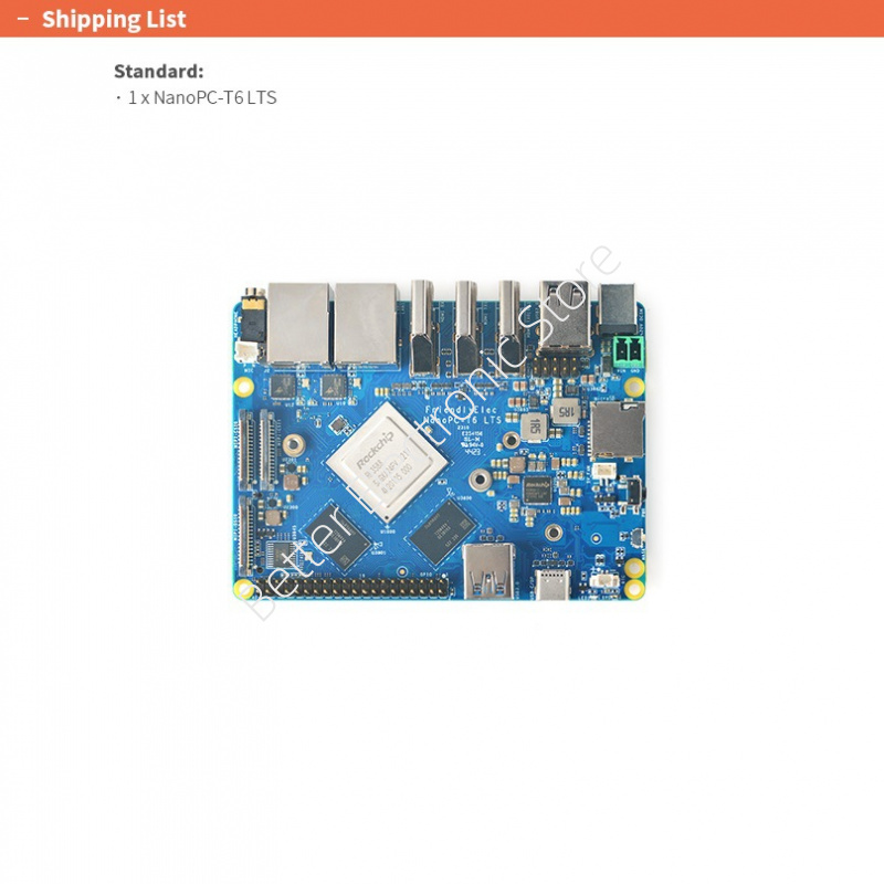 บอร์ดพัฒนา TopElec NanoPC-T6 L - Nanopc T6 16Gb บทวิจารณ์และราคา
