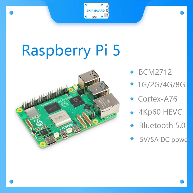 สำหรับบอร์ด Raspberry Pi 5 Cor - Raspberry Pi 5 8Gb บทวิจารณ์และราคา